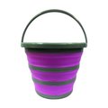Centurion Medical Products Centurion 5040244 2.5 gal TPR Collapsible Bucket with PP Circle; Lavender 5040244